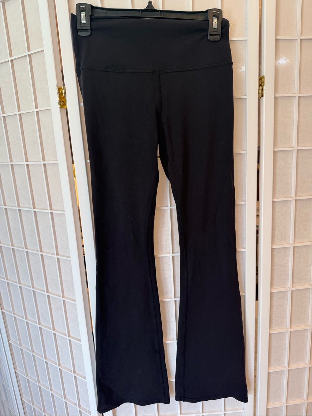 ALO Yoga Black High-Rise Flare Leggings